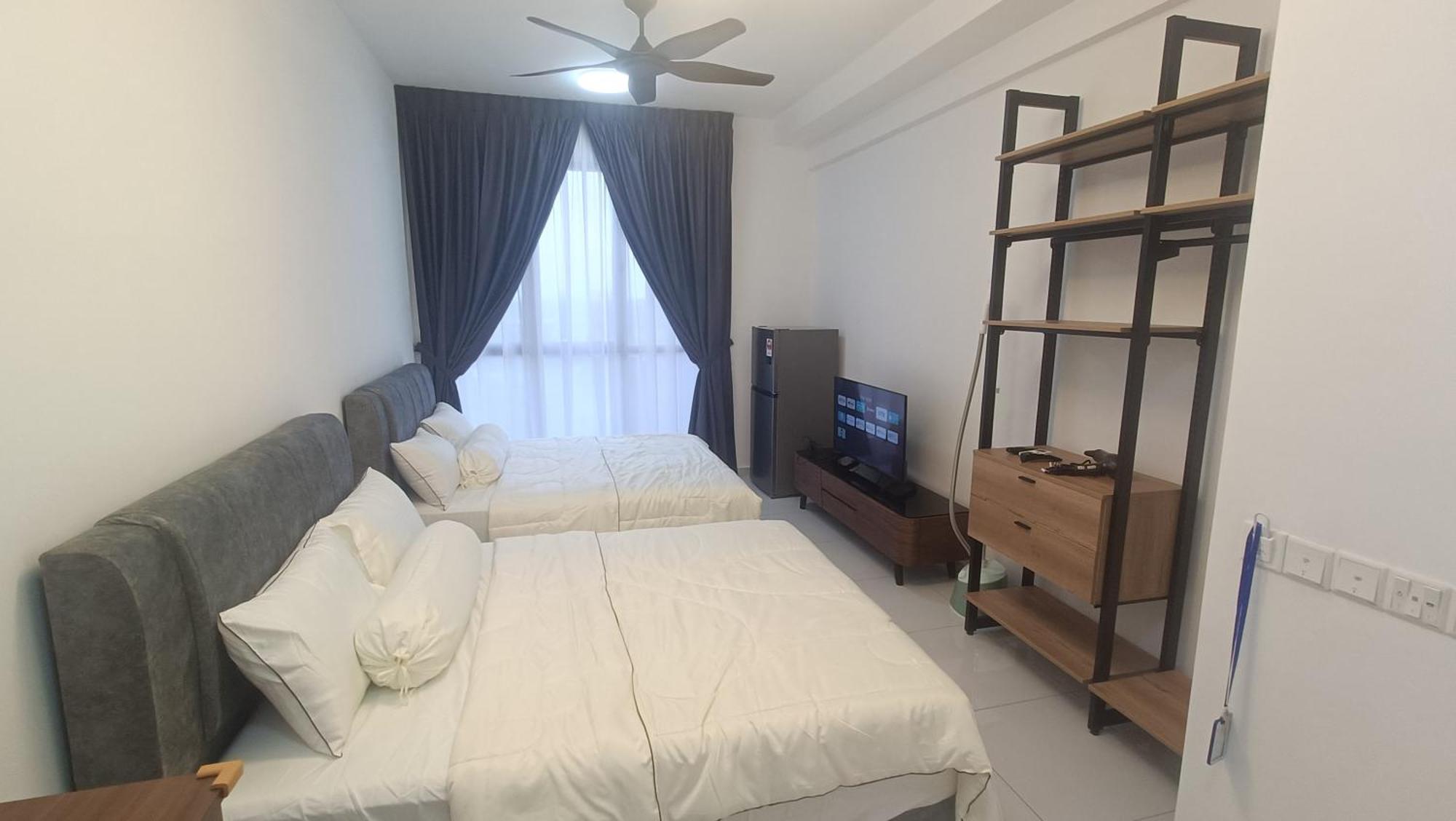 Ferienwohnung Sky Trees 4 Guests High Floor Smart Tv Garden View A1801 Johor Bahru Exterior foto